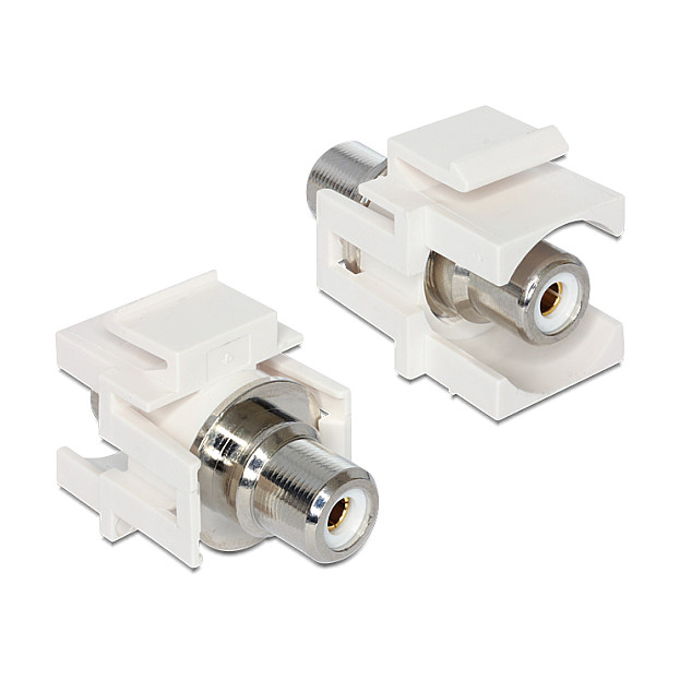 Delock Keystone Modul RCA (Ž) na RCA (Ž), bijeli-0