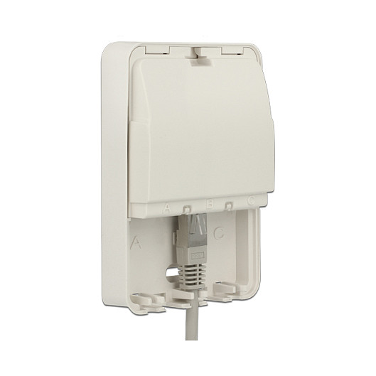 Delock Keystone nadžbukna kutija za 3 modula-5