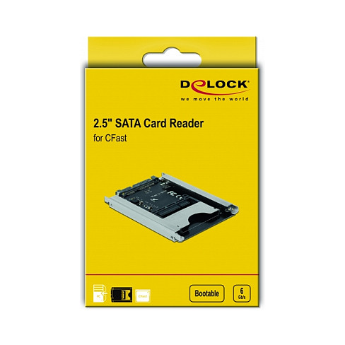 Čitač kartica DELOCK 2.5" SATA za CFast memorijske kartice-4
