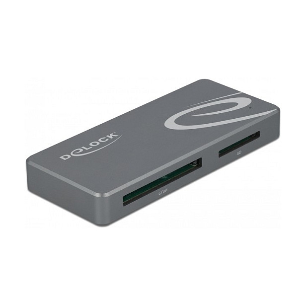 DELOCK USB-C čitač kartica i Hub 91754 (CFast, SD, USB-A, USB-C)-0