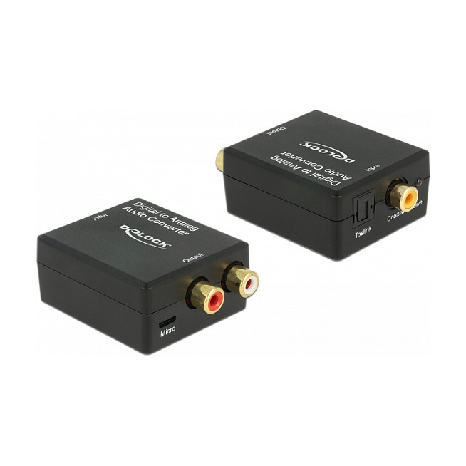 Audio konverter DELOCK 63477 Digitalni > Analogni (24-bit/192 kHz)-0