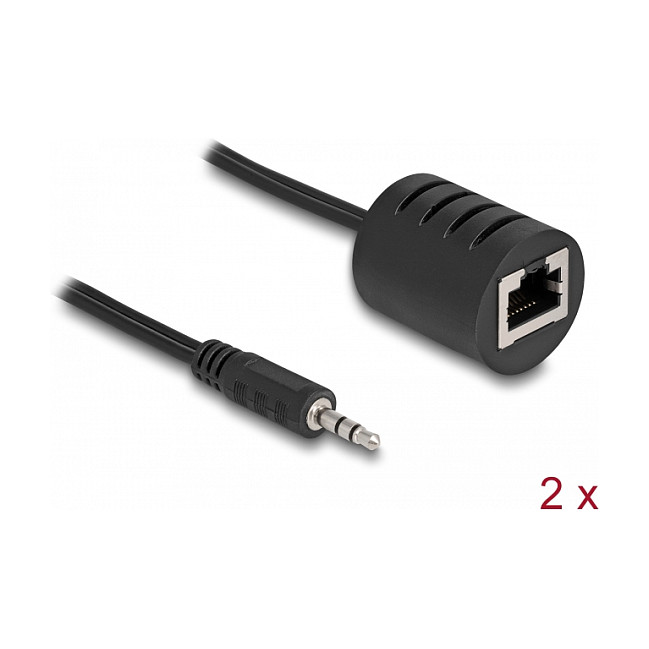 DELOCK Audio Ekstender 87858 RJ45 na 3.5mm stereo (set 2 komada)-2