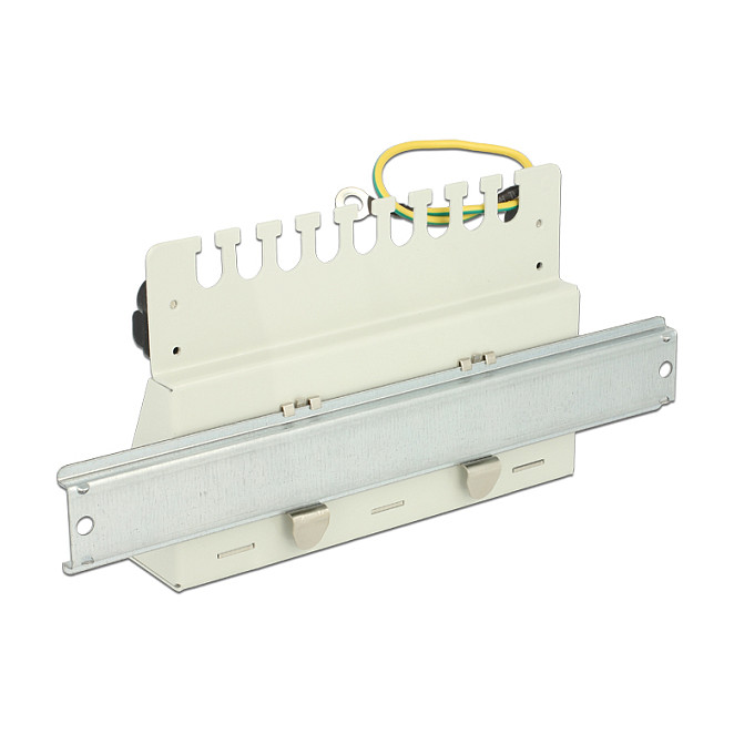 Delock Stolni Keystone Patch Panel, 12 Portova, Sivi-1