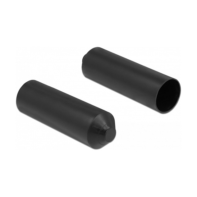 DELOCK Termoskupljajuća završna kapa 80 x 25 mm s ljepilom (2 komada)