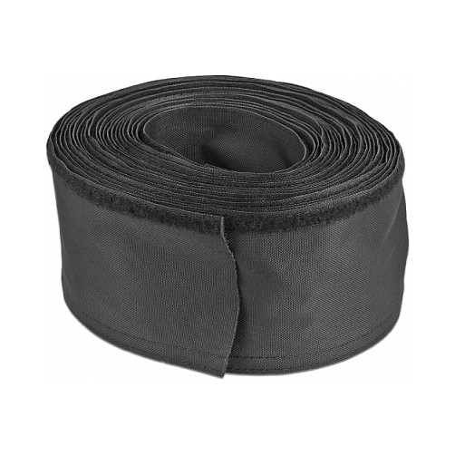 Organizator kabela DELOCK pleteni bužir s čičkom (10 m x 30 mm) crna boja