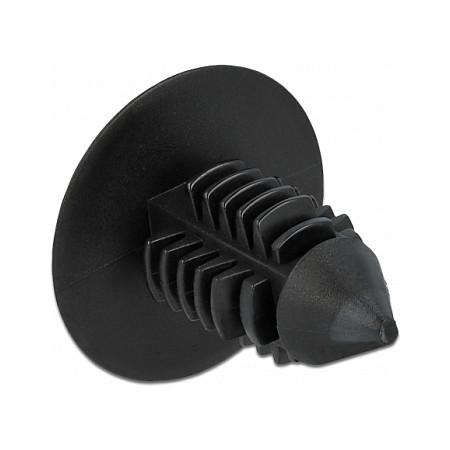 DELOCK Tannenbaum spojnice za kabele Ø 8.0 mm crna boja (10 komada)