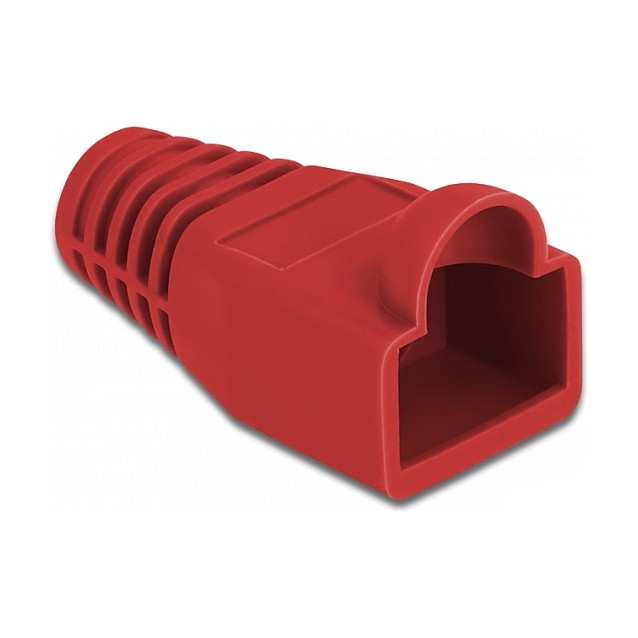 Zaštitne kapice DELOCK za RJ45 konektor (crvena boja, 20 kom) - 86725