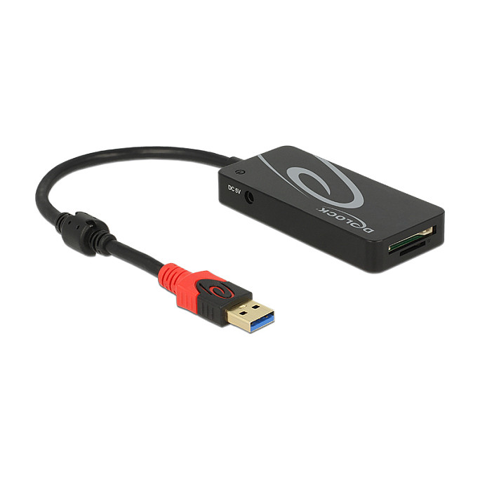 USB Hub DELOCK 3-portni s čitačem kartica (USB 3.1 Gen 1)-2