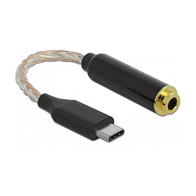 Delock audio adapter USB-C (M) na 4.4mm 5-pinski (Ž), 12.5 cm-0