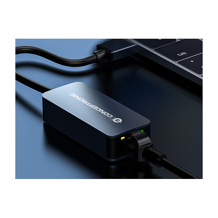 Conceptronic USB-A 3.0 na 2.5GbE mrežni adapter, 0.14m-5