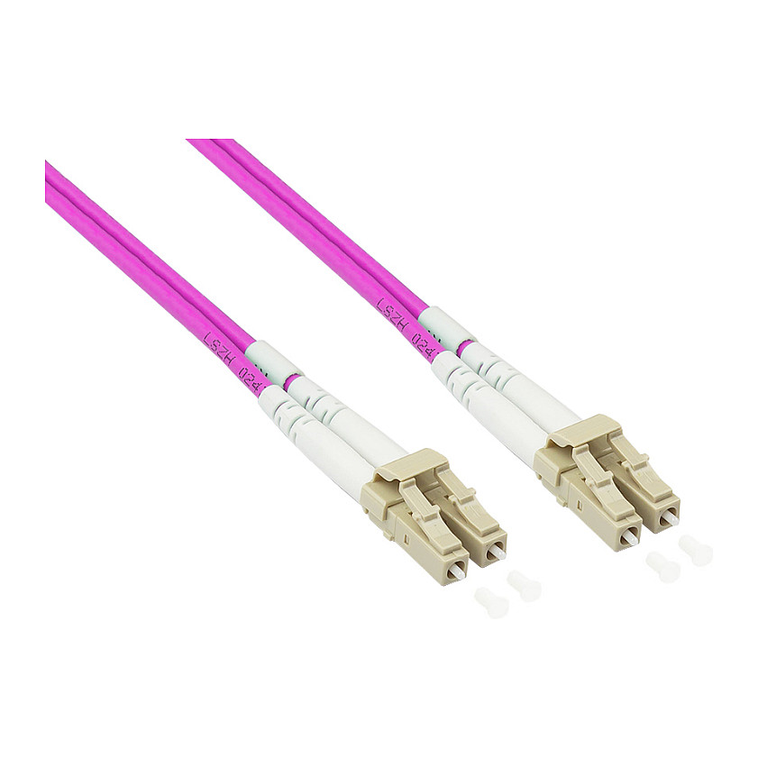Oklopljeni optički kabel GOOD CONNECTIONS OM4 Duplex LC/LC 10m