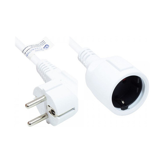 Produžni kabel GOOD CONNECTIONS Schuko 5m bijela boja-0