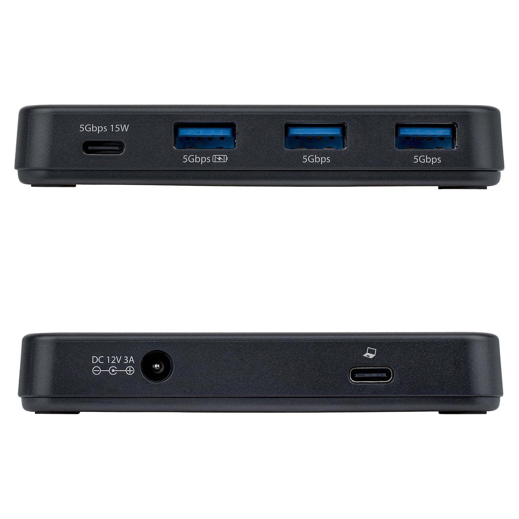 USB Hub STARTECH 4-portni 5Gbps (1x USB-C, 3x USB-A) - HB30C3A1CFS-1