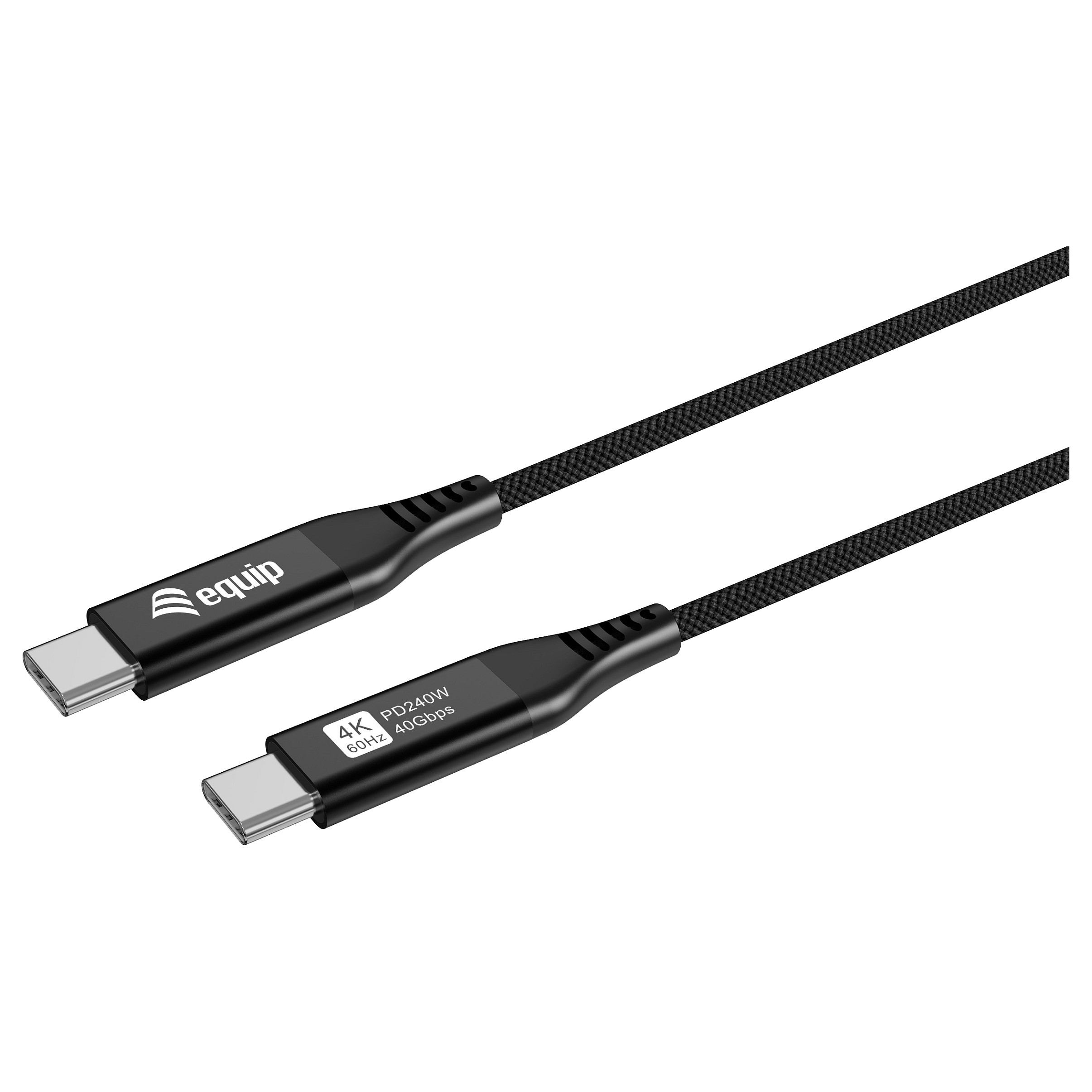 Equip USB 4.0 kabel (USB-C na USB-C), 240W PD, 1.2m, crni-0