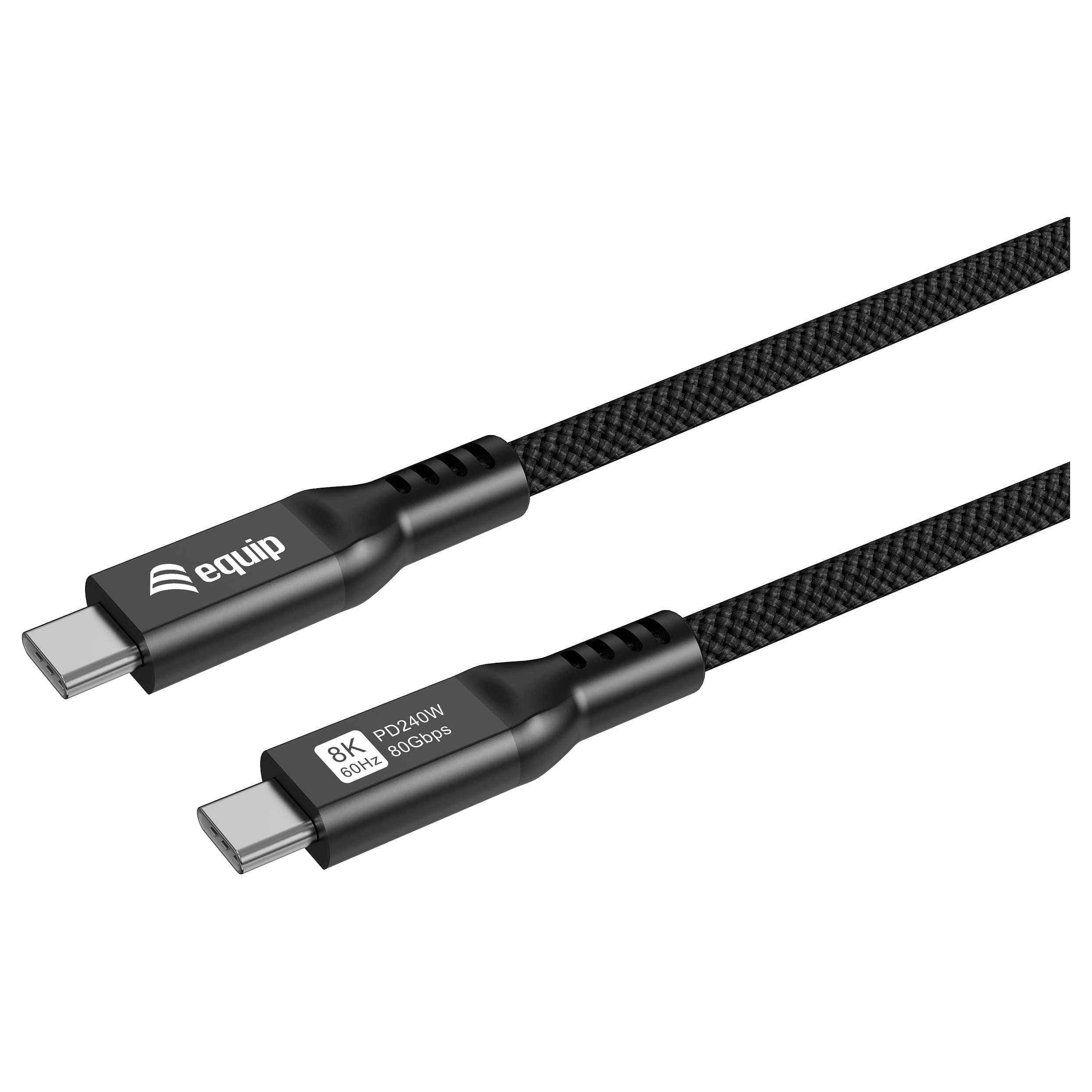 Equip USB-C 4.0 Kabel 80Gbps PD 240W, 1.2m-0