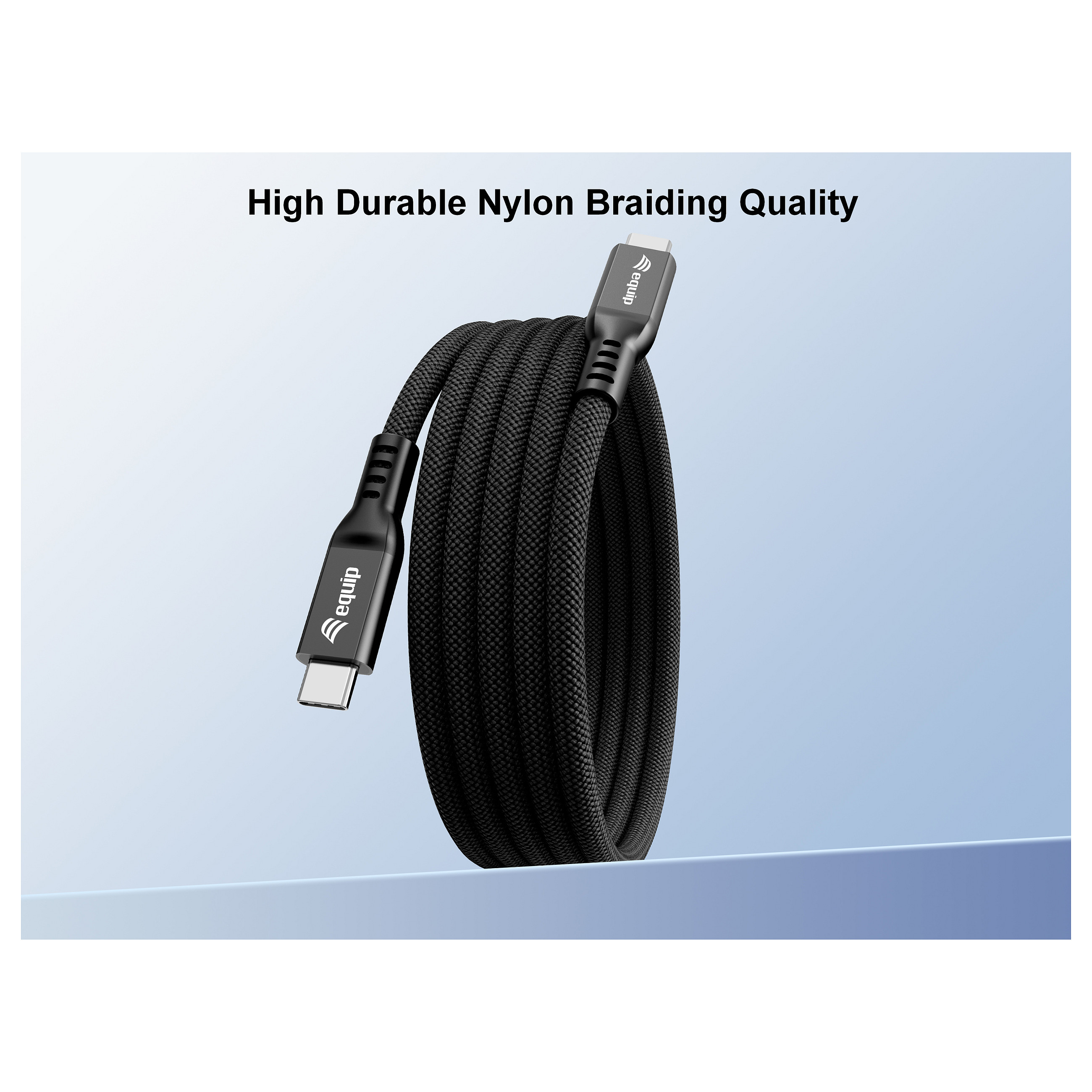 Equip USB-C 4.0 Kabel 80Gbps PD 240W, 1.2m-7