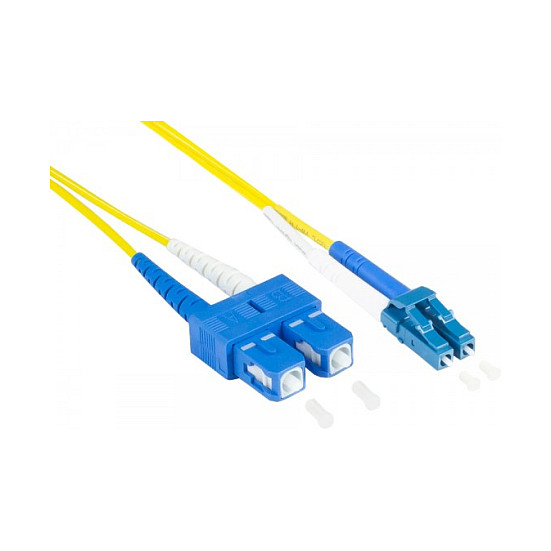 Optički kabel GOOD CONNECTIONS OS2 Single-Mode Duplex LC/SC, 0.5m-0