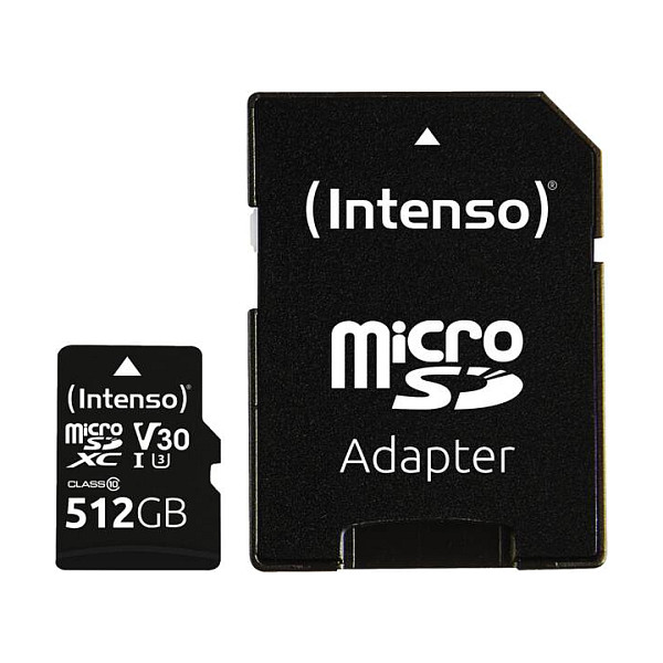 Memorijska kartica INTENSO Professional 512 GB microSDXC (UHS-I U3 V30)-1