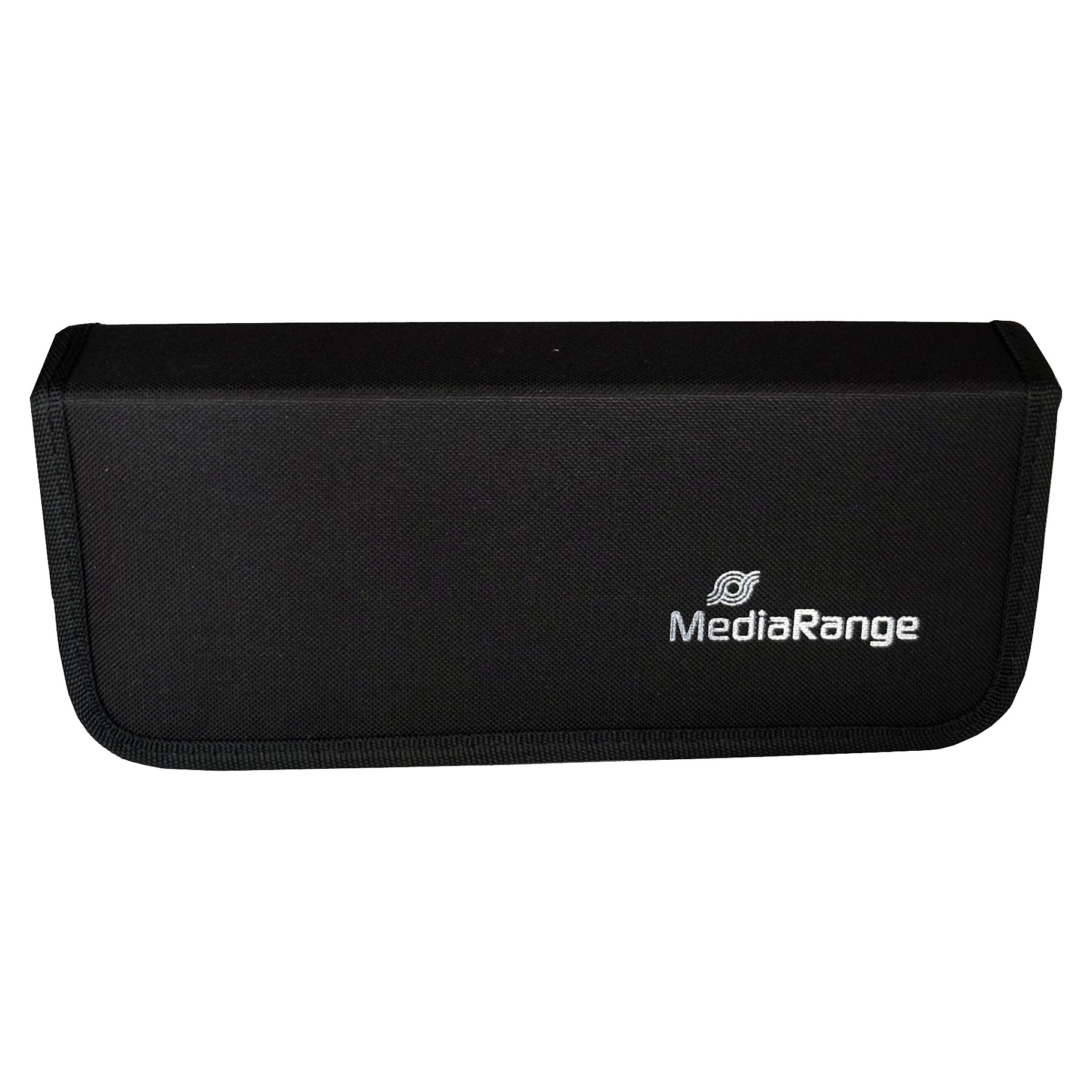 Torbica MEDIARANGE za 5 SD kartica i 10 USB stickova, crna boja-1