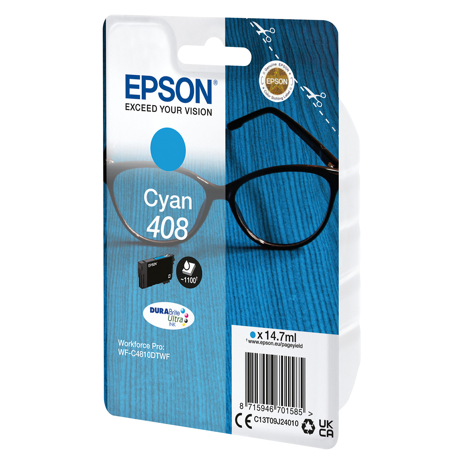 Tinta EPSON 408 plava (C13T09K24010)-1