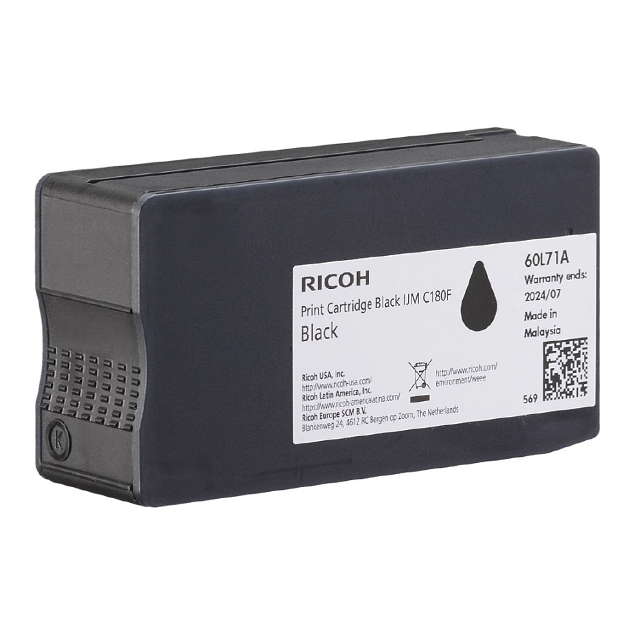Tinta RICOH IJM C180F crna boja (408432)-0