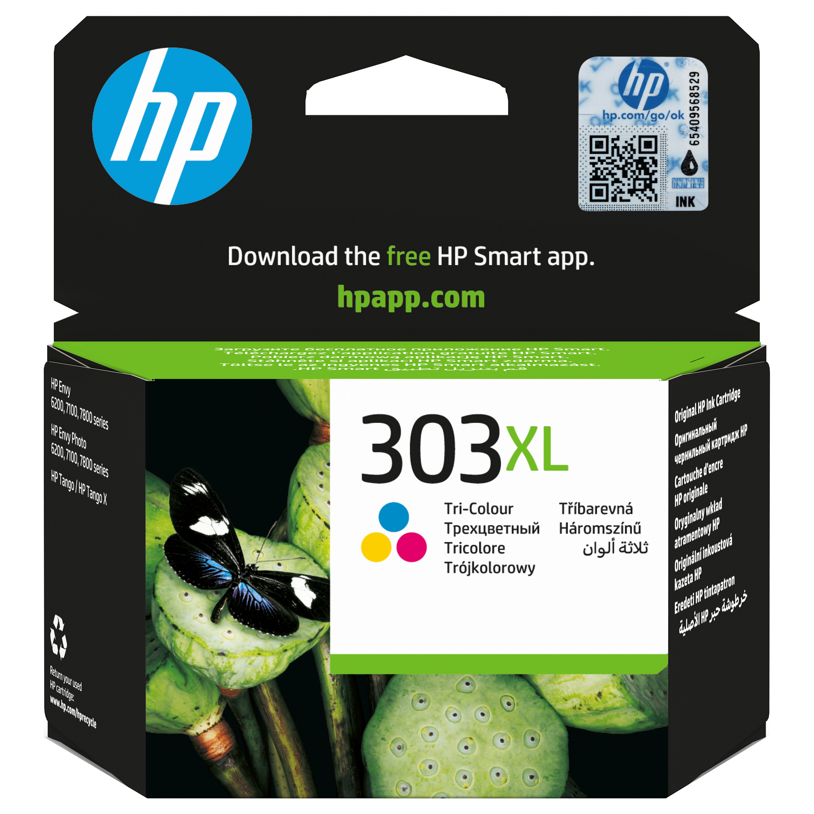 Tinta HP 303XL Tri-color (3YM93AE)