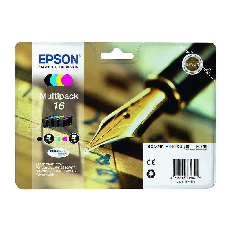 Tinta EPSON T16P8 XL Multipack 6 boja (C13T16P84510)-0