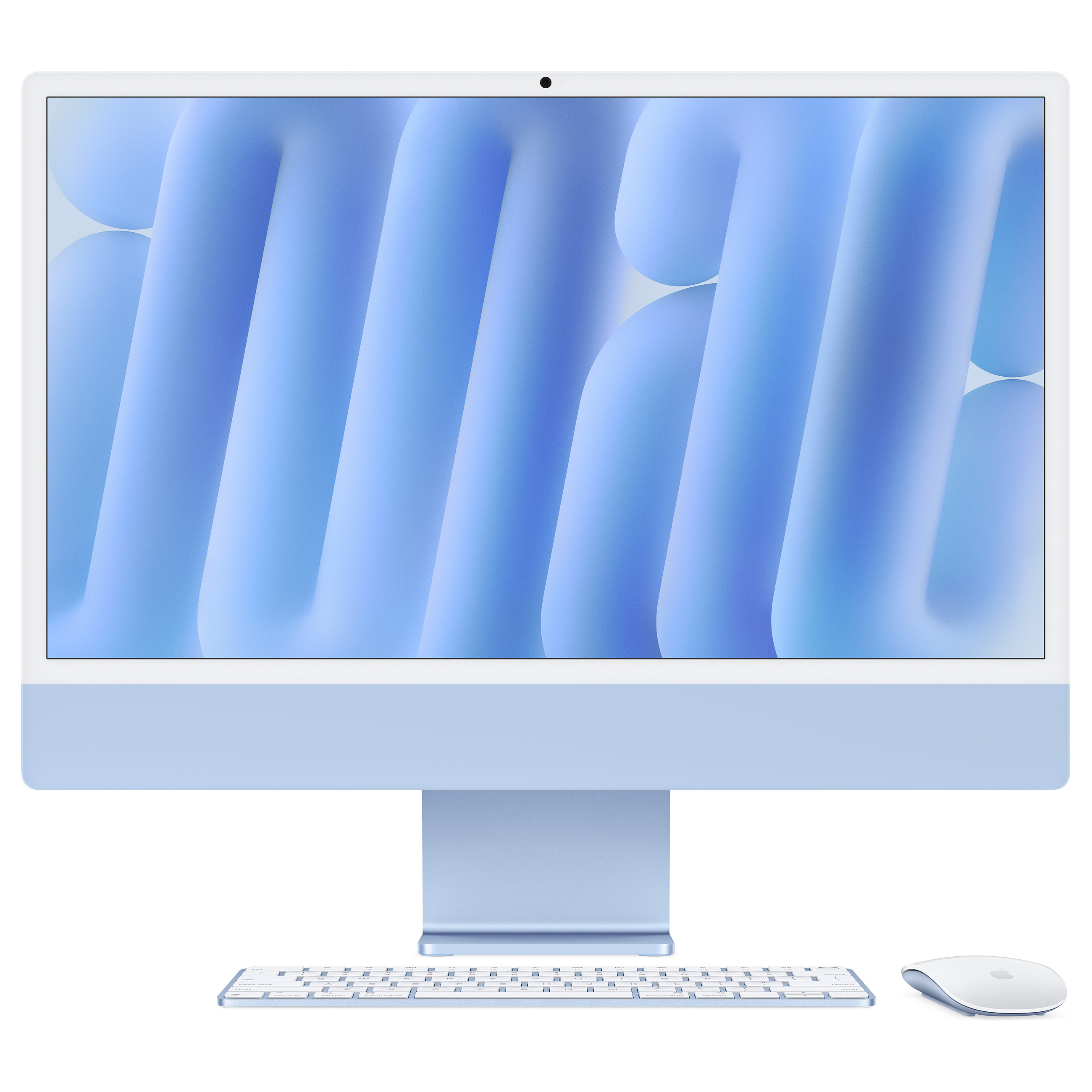 Apple 24-inch iMac with Retina 4.5K display: Apple M4 chip with 10-core CPU and 10-core GPU, 16GB, 512GB SSD - Blue-0