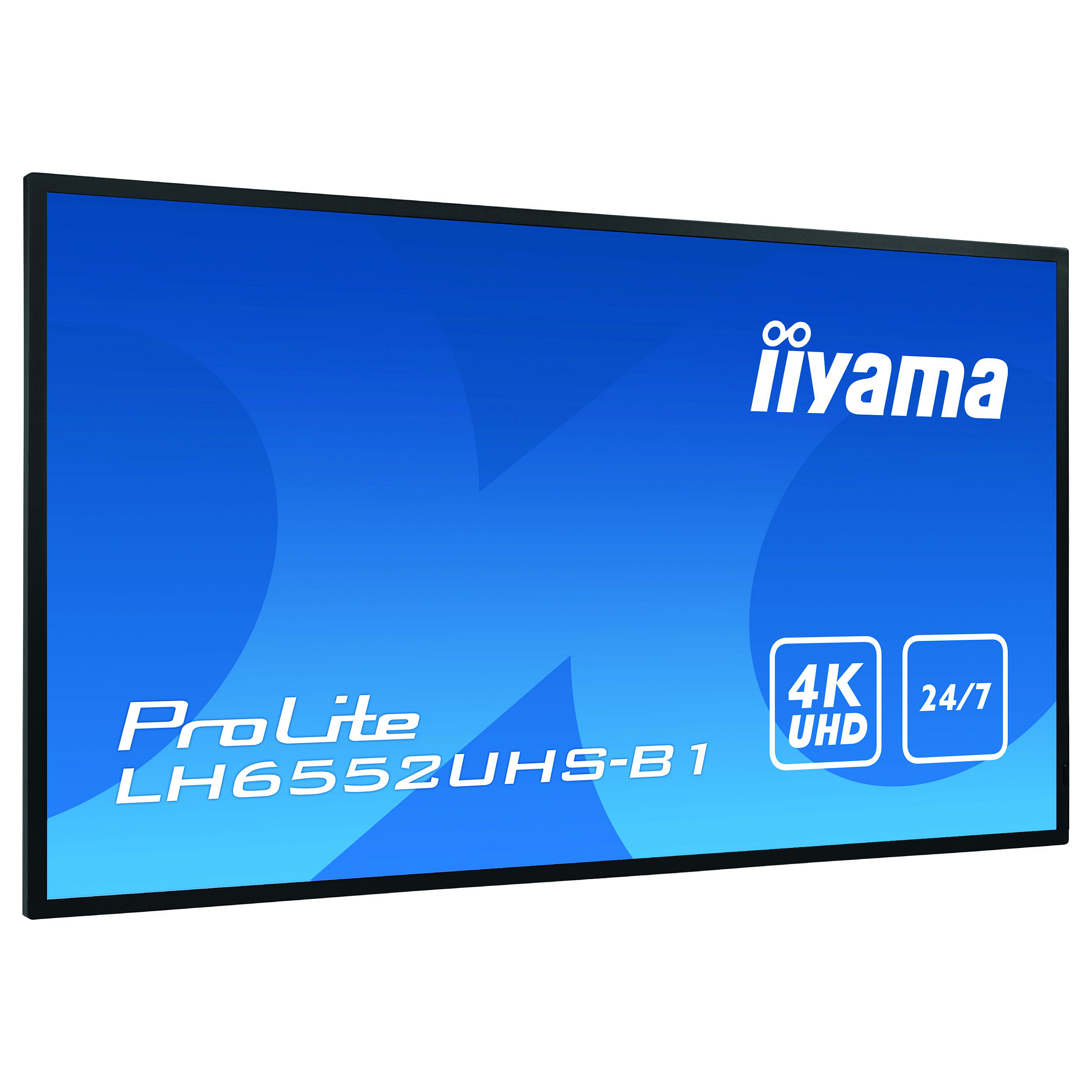 IIYAMA LH6552UHS-B1 165.10cm 65Zoll UHD IPS Landscape and Portrait 500cd/m2 DVI-I VGA DP 3xHDMI DP MST 2xUSB2.0 LAN/RS232 PC-Slot-0