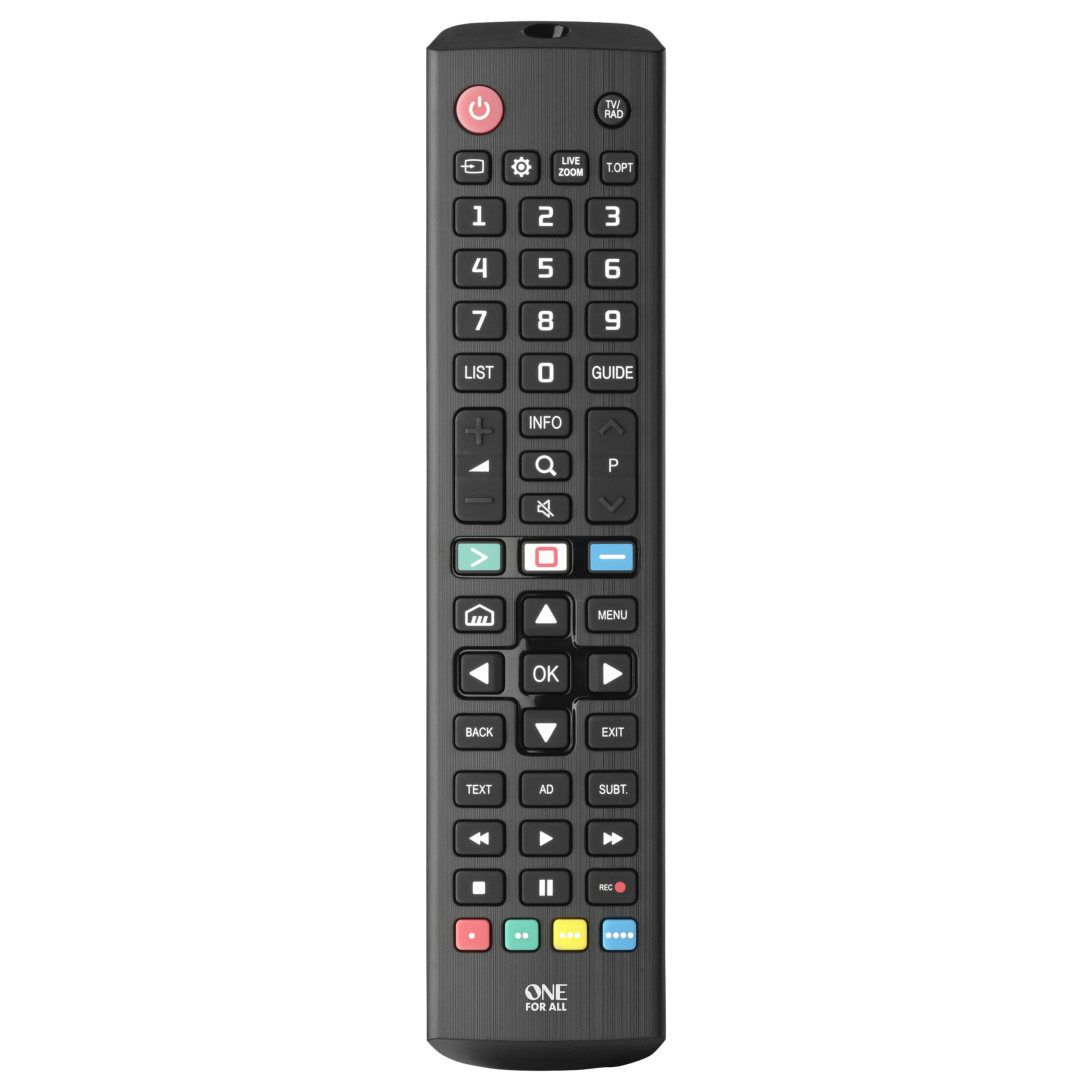 Zamjenski daljinski upravljač ONE FOR ALL URC 4911 za LG televizore-0