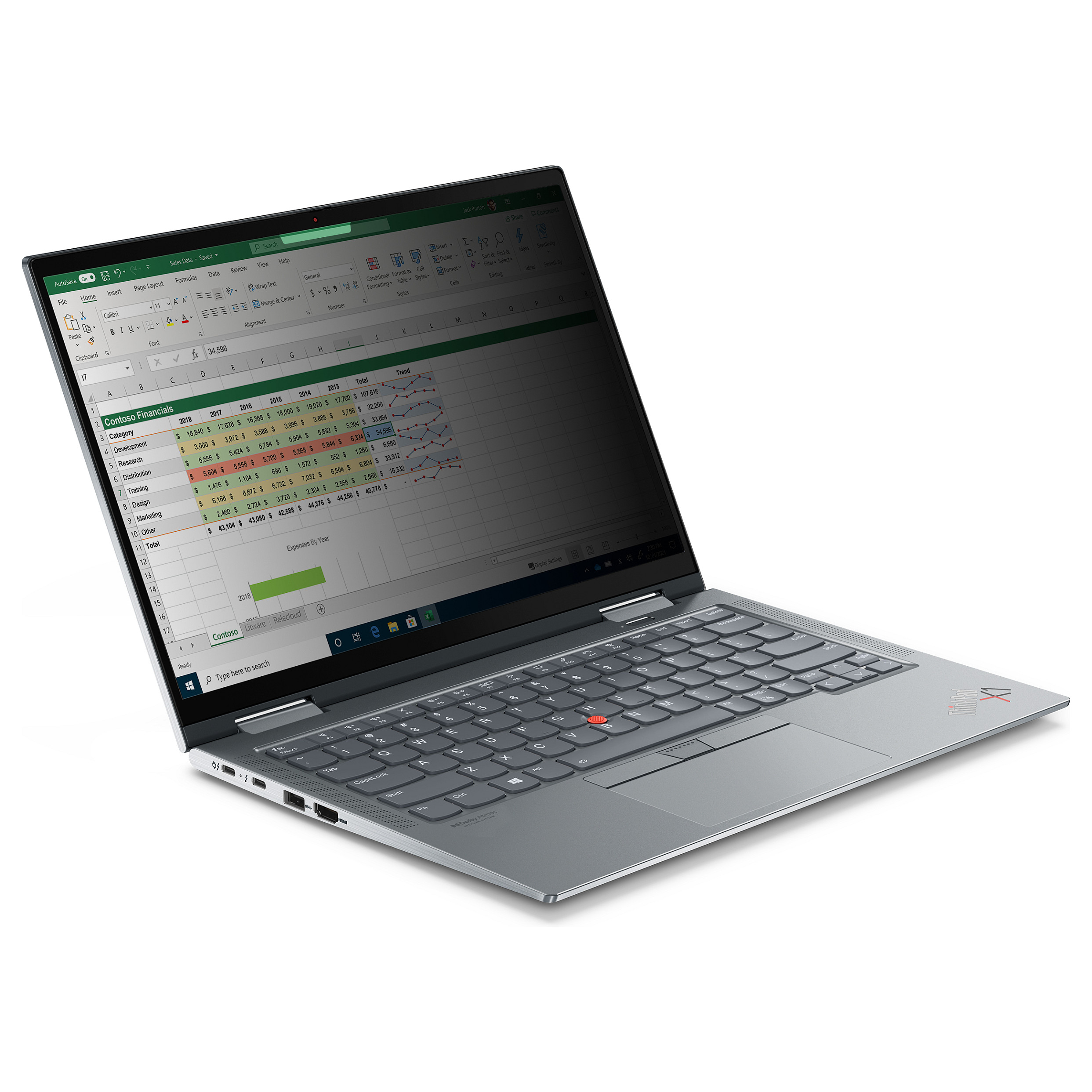 Filter za privatnost LENOVO 14" za ThinkPad X1 Yoga Gen 6 (1610)-1