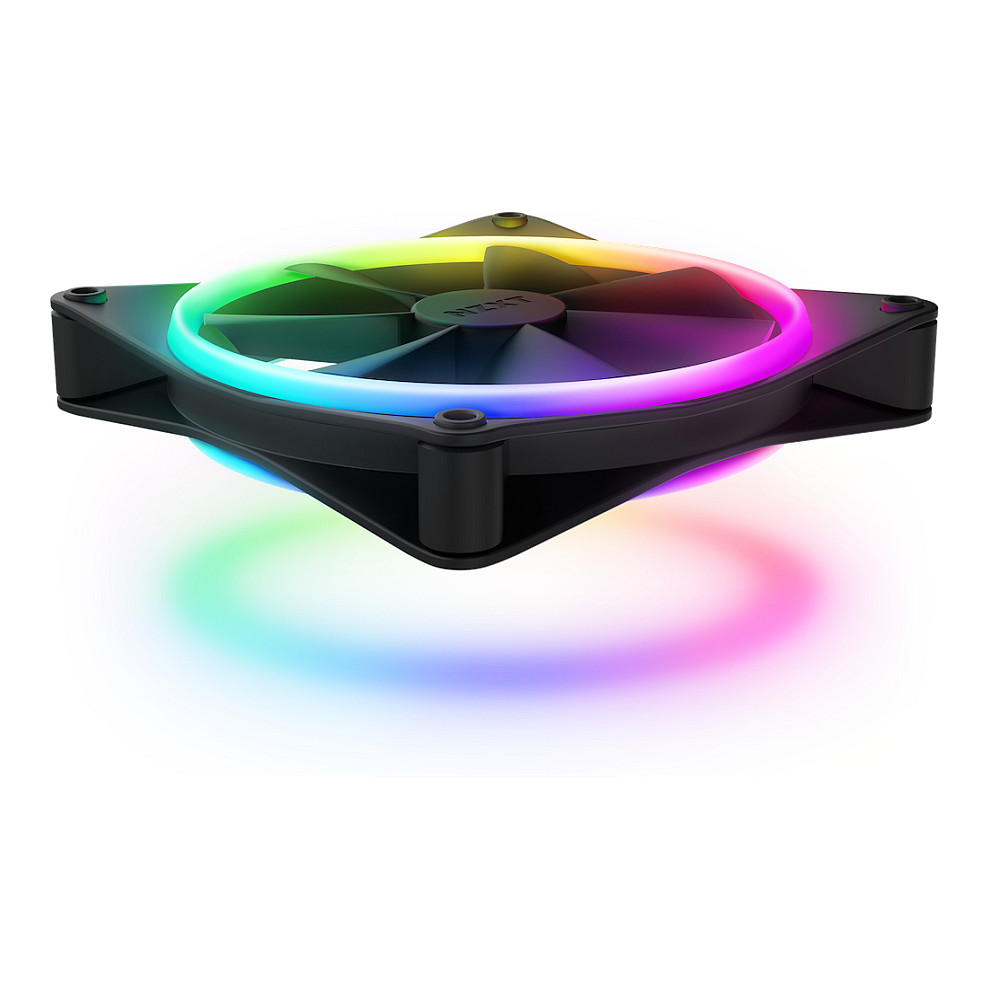 Ventilator za kućište NZXT F140 RGB DUO Twin Pack, 140mm, crni-1