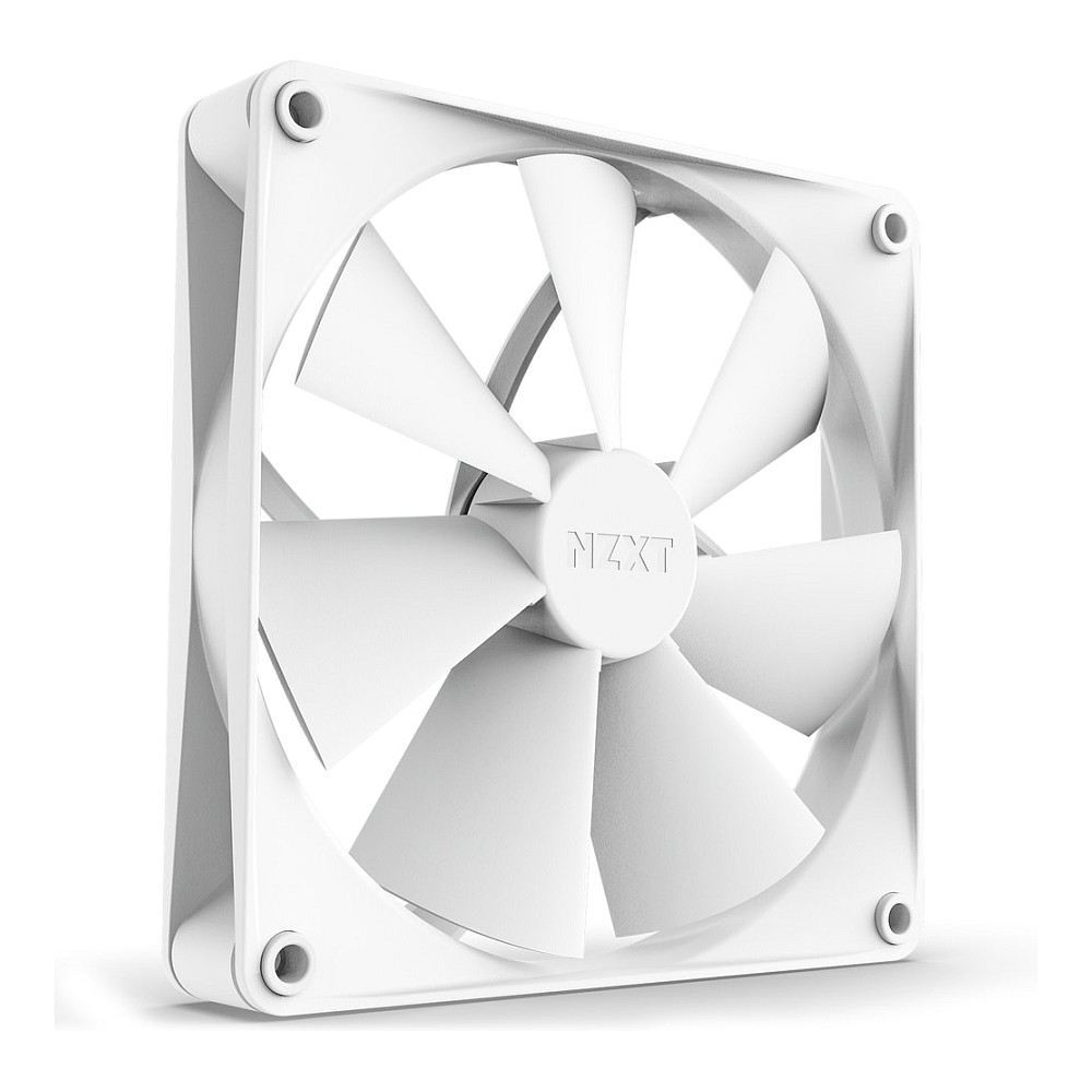 Ventilator za kućište NZXT F-Series F140P, 140mm, bijela boja-5