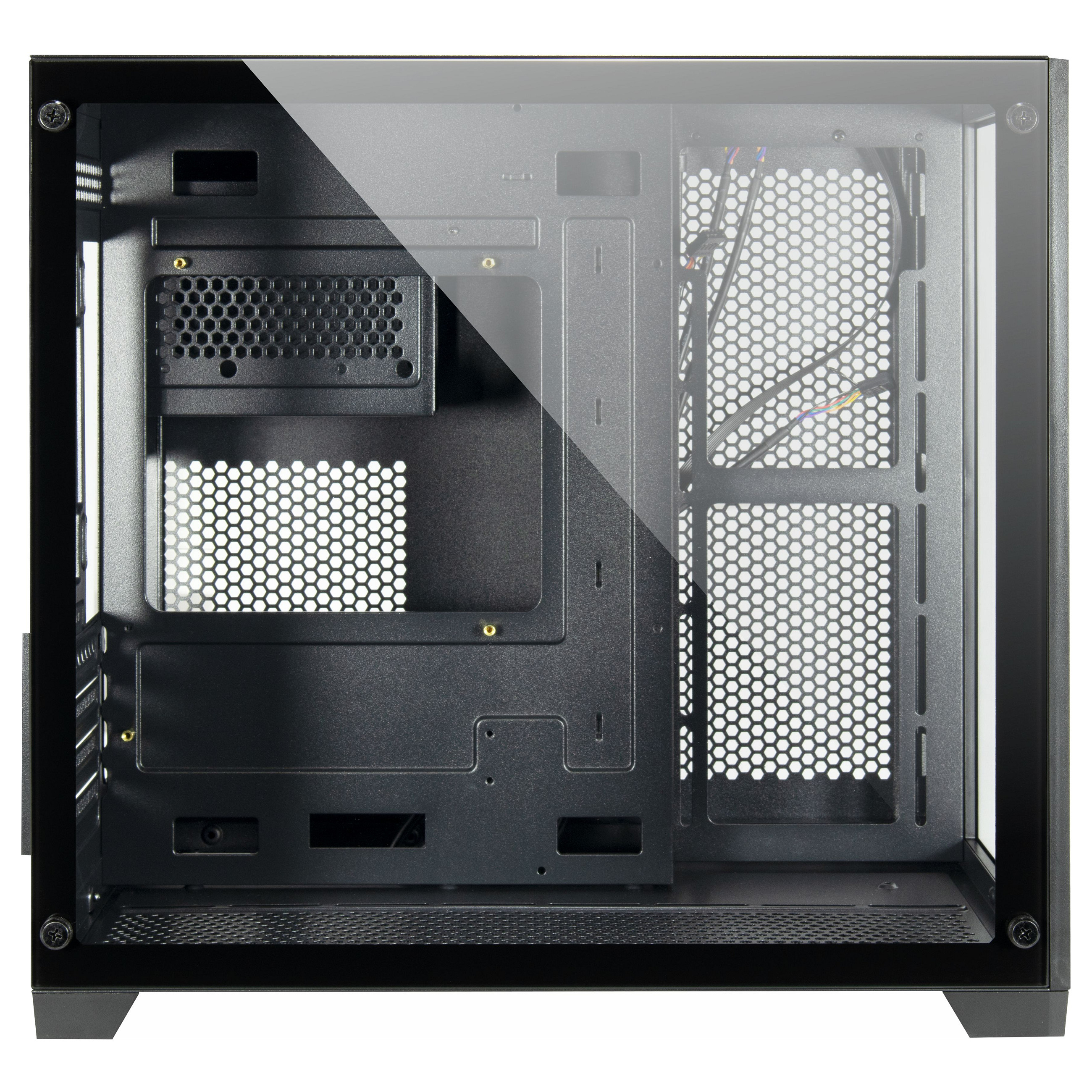 Kućište za računalo INTER-TECH C-501 Aspect Micro-ATX crna boja-5