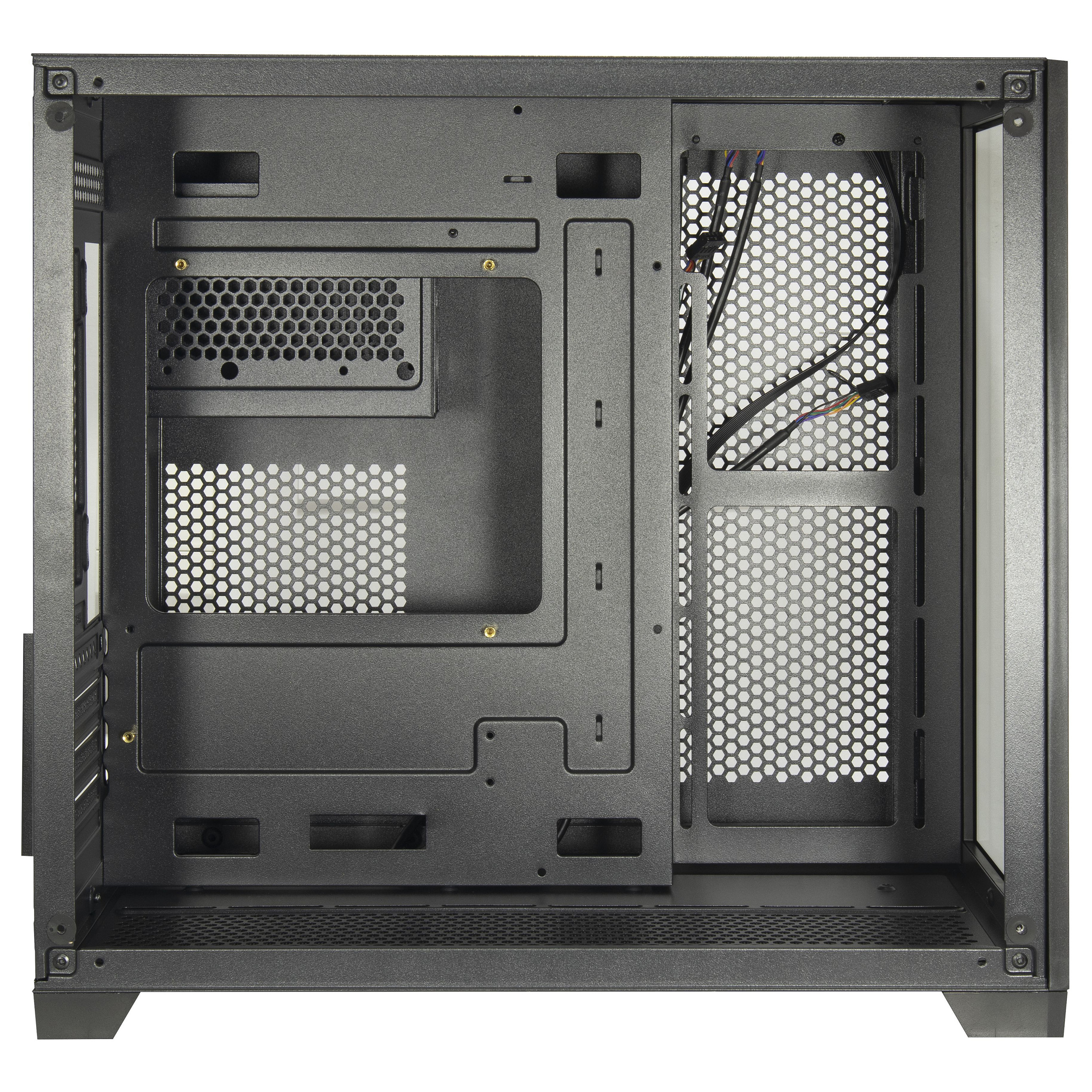 Kućište za računalo INTER-TECH C-501 Aspect Micro-ATX crna boja-6