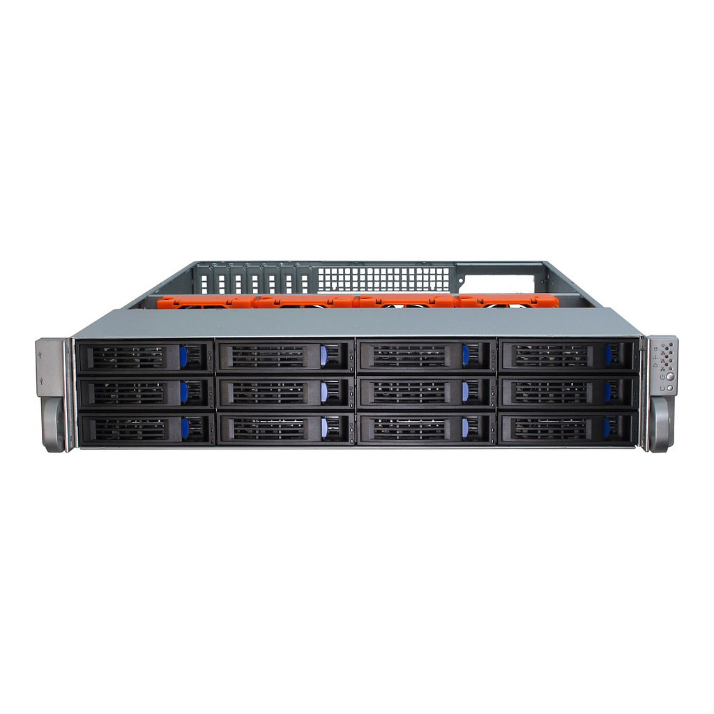 Kućište za server INTER-TECH IPC 2U-2412 (2U, 12x 3.5" Hot-Swap)-3