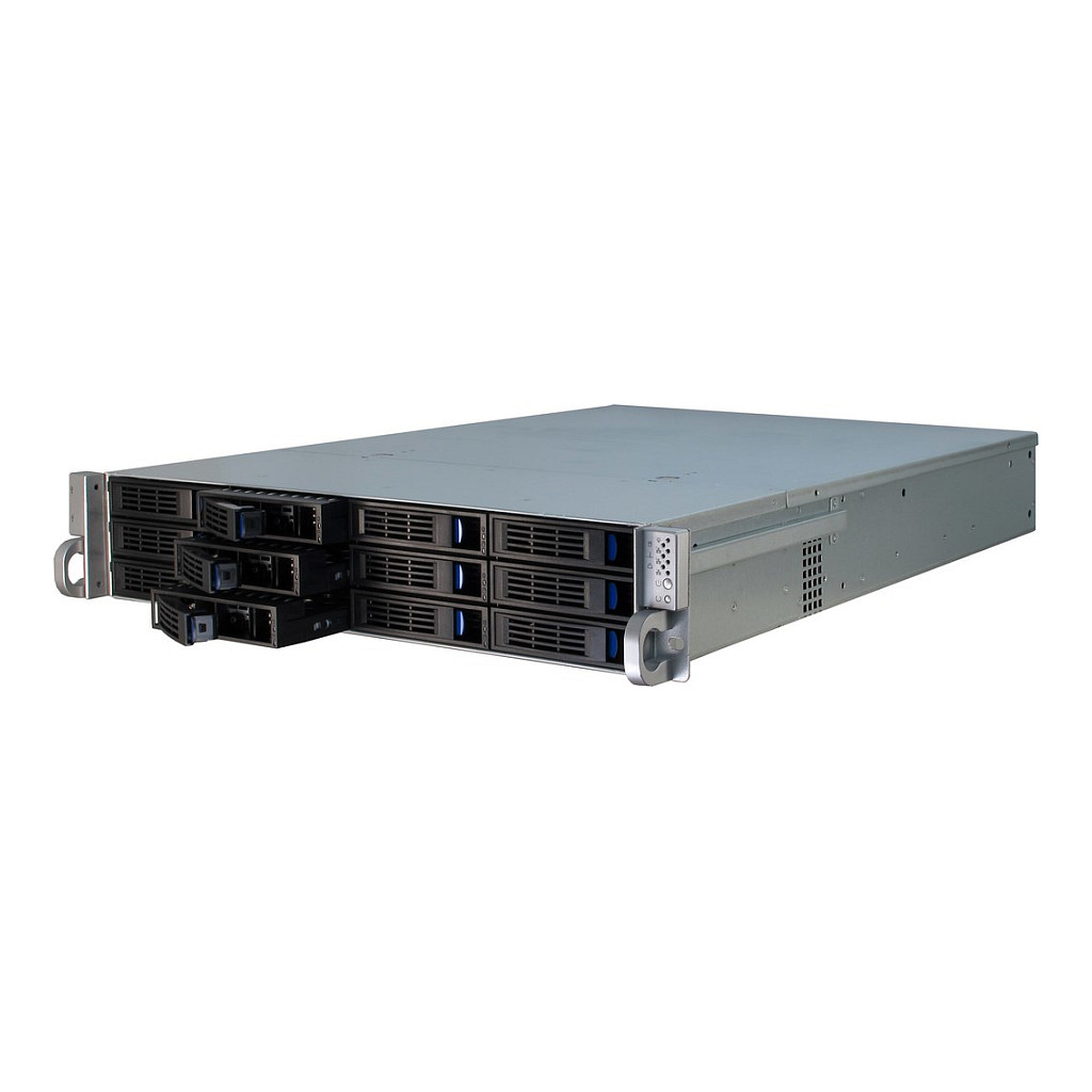 Kućište za server INTER-TECH IPC 2U-2412 (2U, 12x 3.5" Hot-Swap)-4