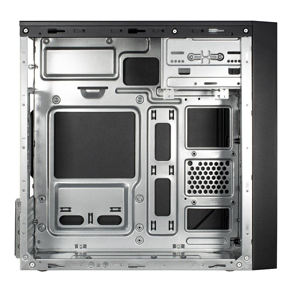 Kućište za računalo INTER-TECH IT-6502 ROMEA, Micro-ATX, crna boja-4