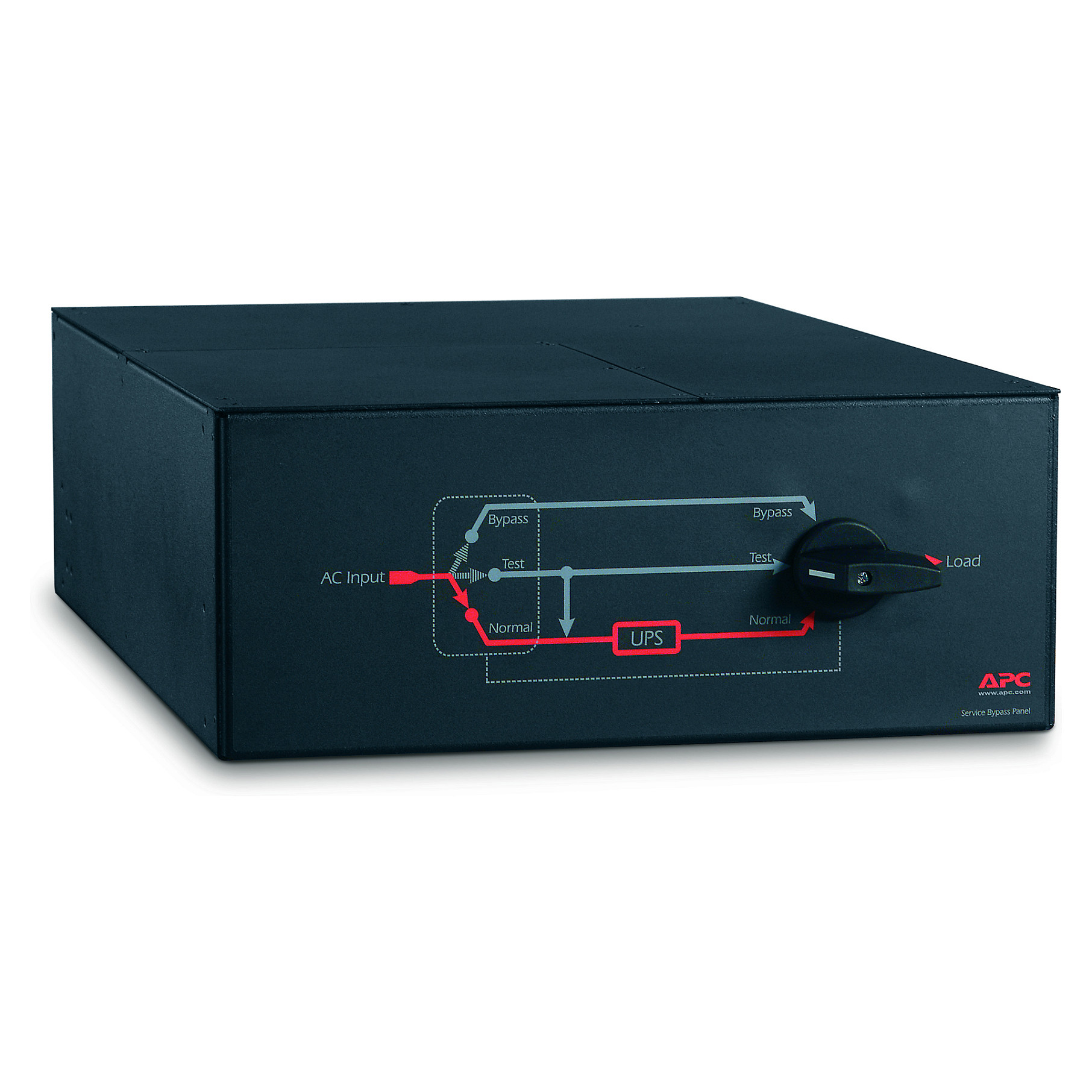 APC Service Bypass Panel 4U, 19" rack-mountable