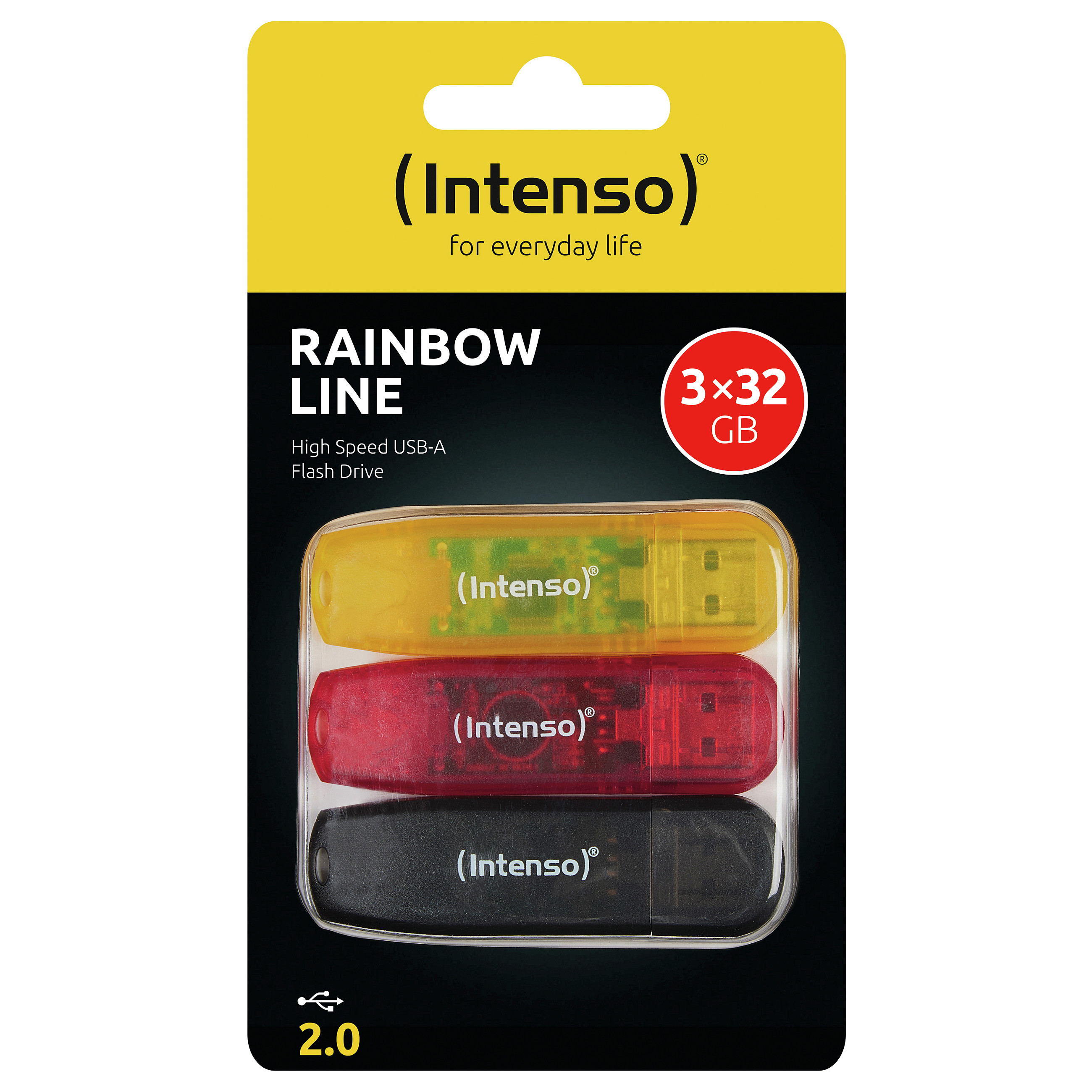 USB stick INTENSO Rainbow Line 32GB (3 komada)-3