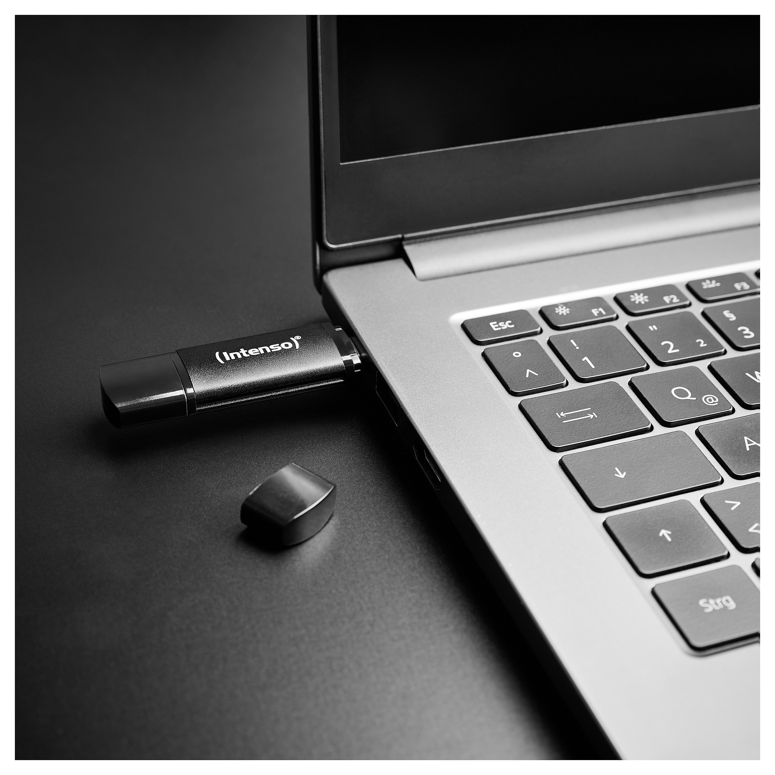 USB stick INTENSO Flex Line 32 GB (USB-C + USB-A) crna boja-3