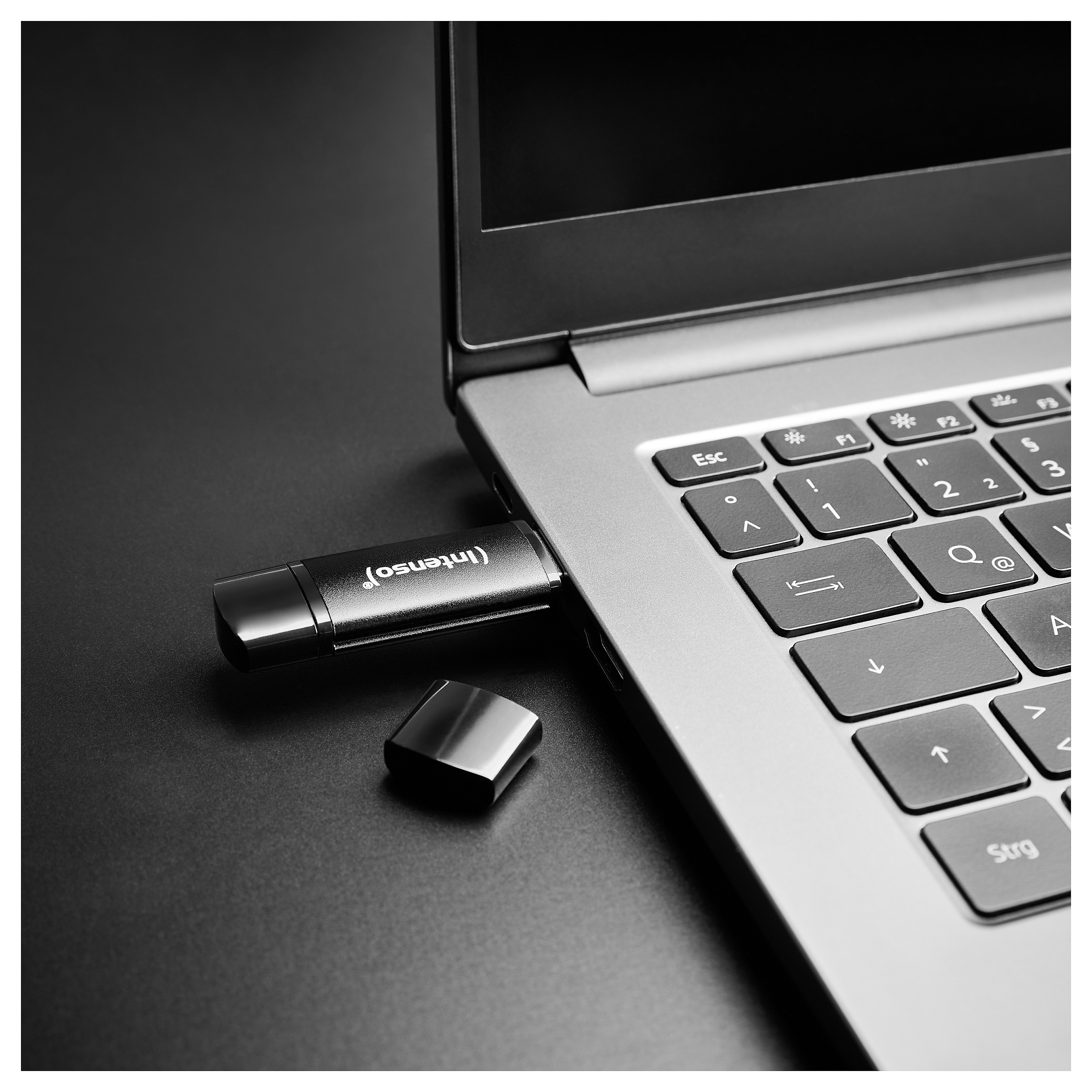 USB stick INTENSO Flex Line 64GB (USB-C i USB-A) crna boja-4