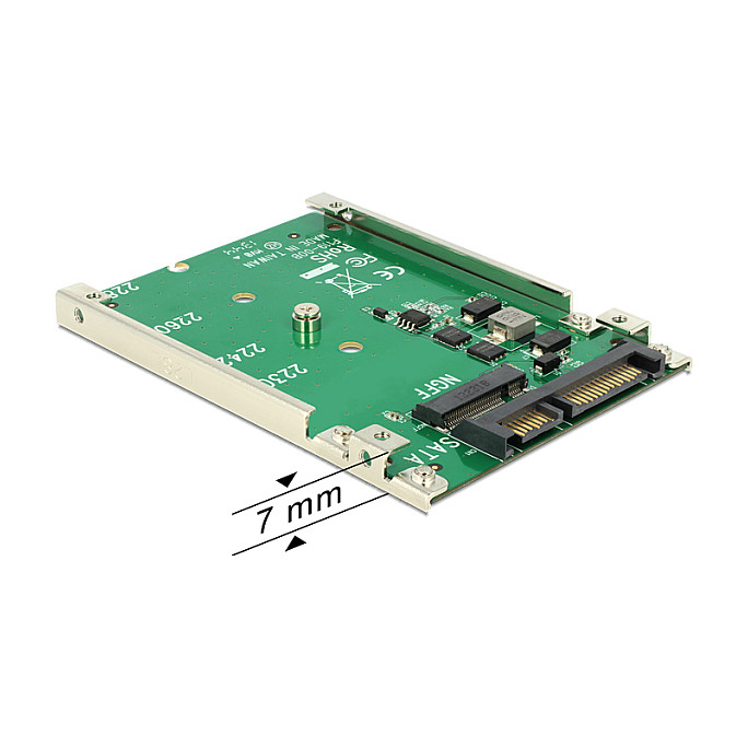 Delock Adapter SATA na M.2 NGFF-0