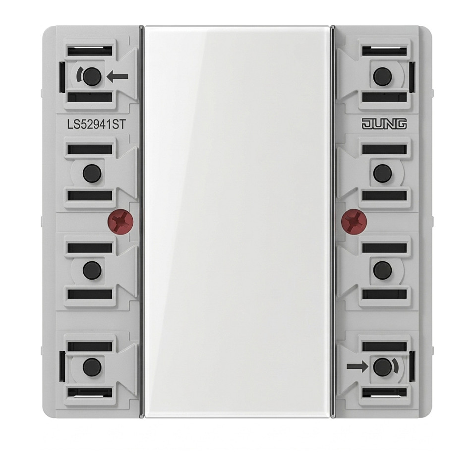 Jung LS 52941 ST KNX Univerzalni Tasterski Modul, 4 Tipke, Nehrđajući Čelik-0