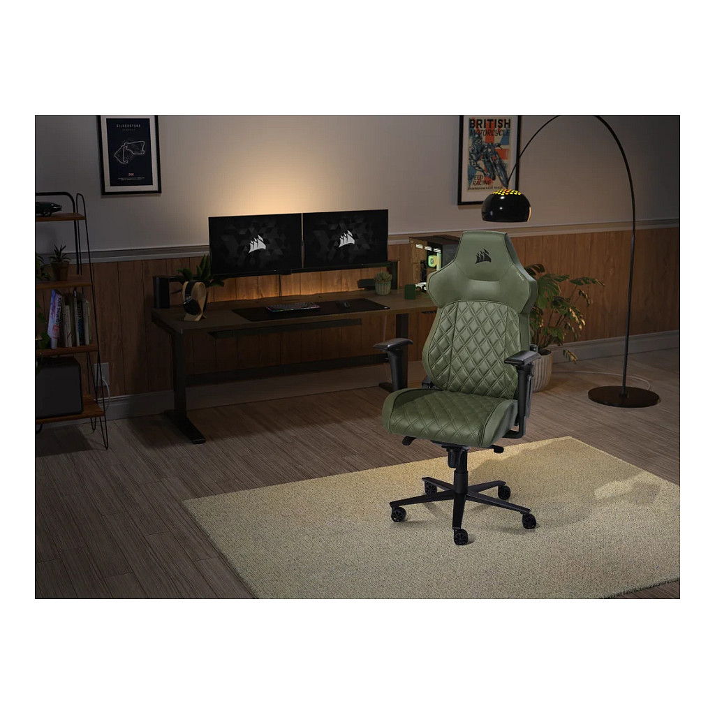 Gaming stolica CORSAIR TC500 LUXE zelena boja-6
