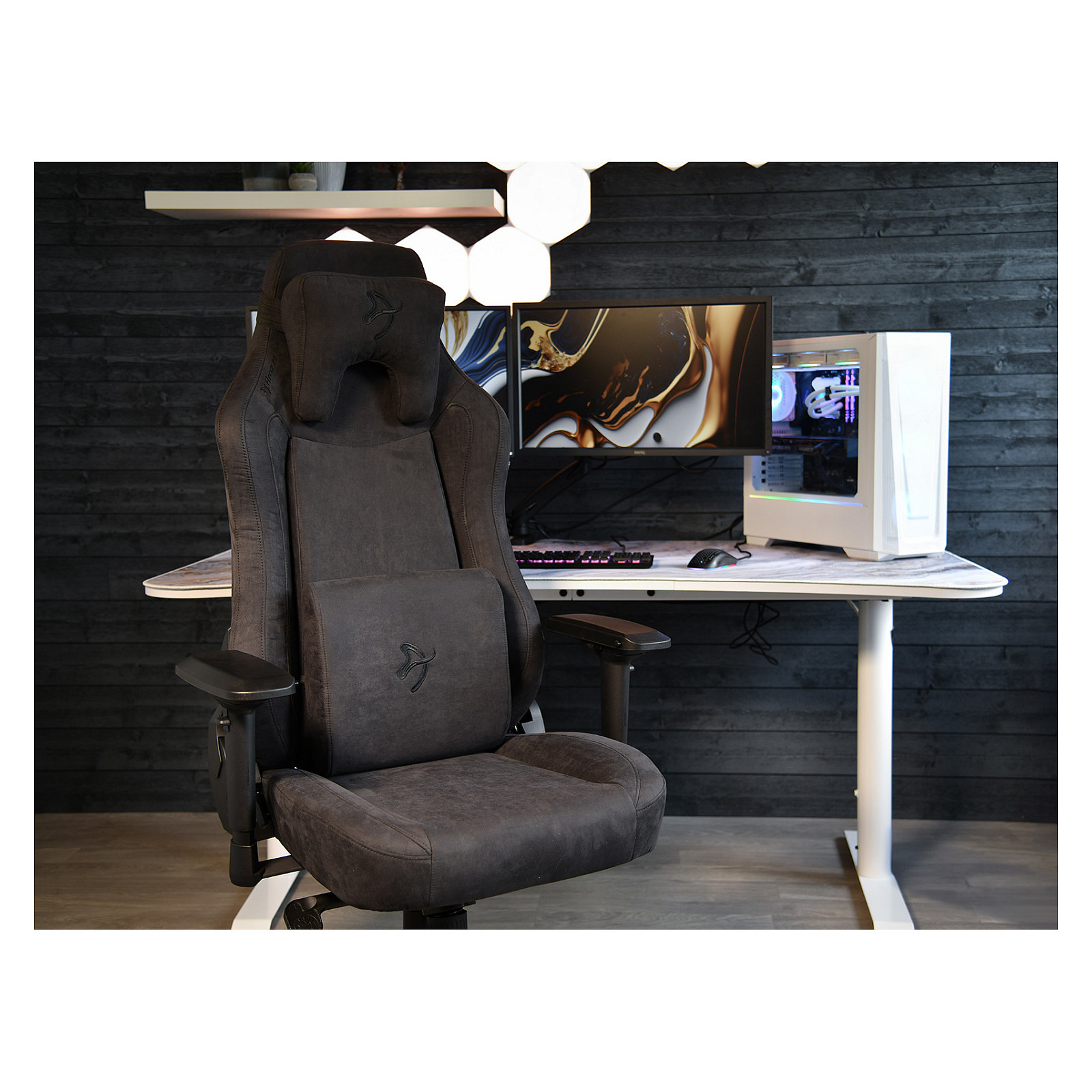 Gaming stolica AROZZI Vernazza SuperSoft, Pure Black boja-4