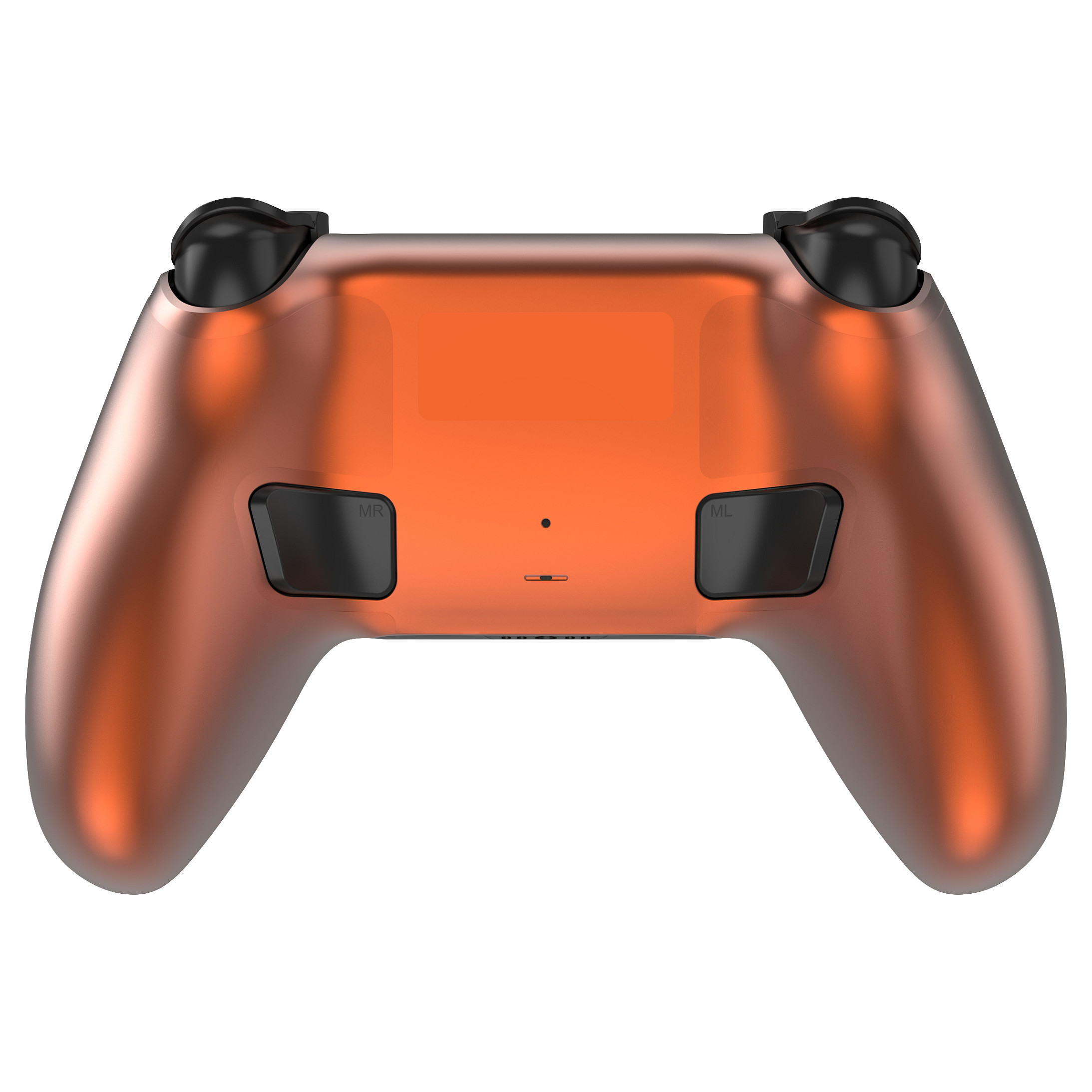 Bežični kontroler DELTACO GAM-143-O sa stanicom za punjenje za PS5/PC/Android/iOS (narančasta boja)-1