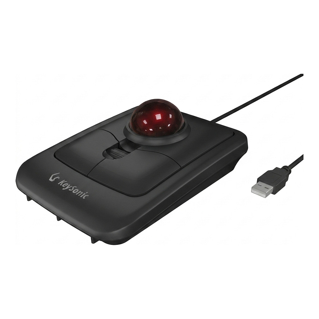 Trackball miš KEYSONIC KSM-4006-UT, optički, USB-A