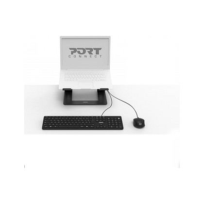 PORT DESIGNS Office Pack žičani komplet tipkovnica i miš (njemački QWERTZ)-0