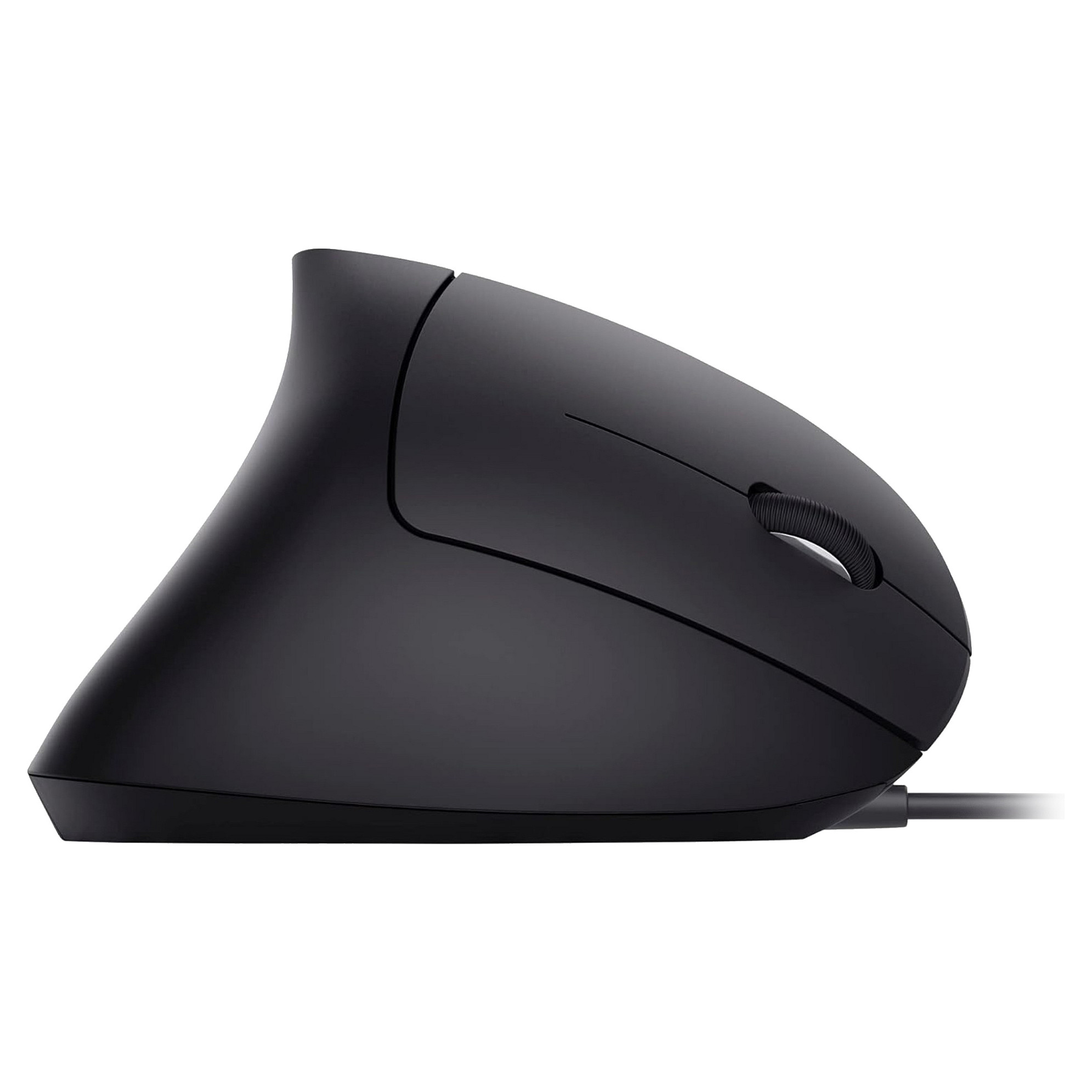 Miš EQUIP Ergonomic žičani za dešnjake, crna boja-1